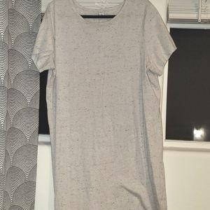 Off-White T-shirt Dress